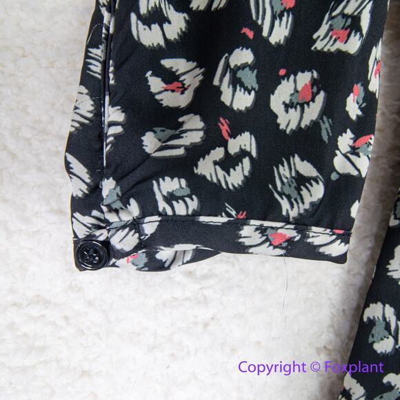 New!  Bailey 44 Olivia‎ Puff-Sleeve Leopard Print Dress, women size 0 - Picture 8 of 15